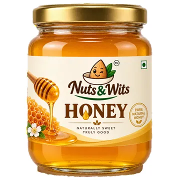 Nuts & Wits honey jar